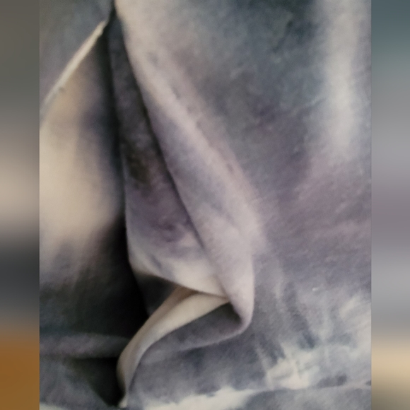 Elan Sz S Blue Tie Dye Dress with Pockets P2P 16.5 L 15 - Picture 3 of 6